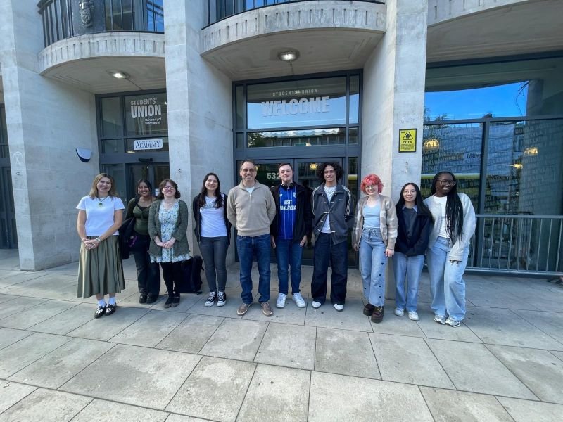 Visit to see the Sadler Scholars at The University of Manchester